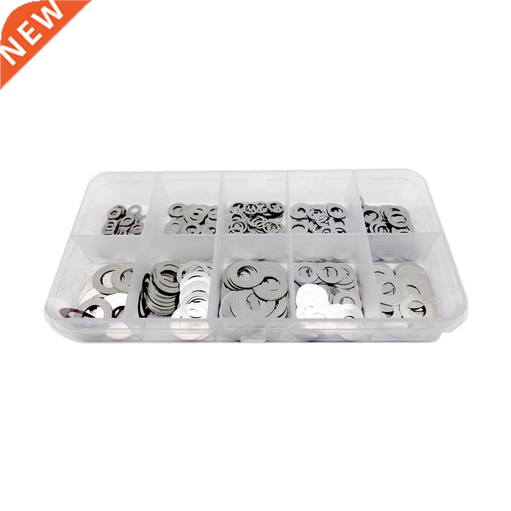 500Pcs M3 M4 M5 M6 M7 M8 DIN988 304 Stainless Steel Ultra Th