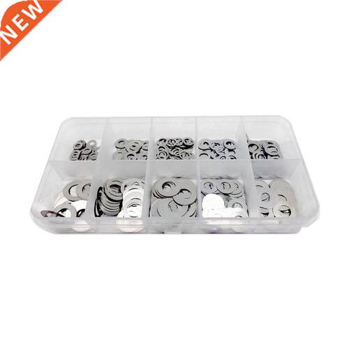 500Pcs M3 M4 M5 M6 M7 M8 DIN988 304 Stainless Steel Ultra Th
