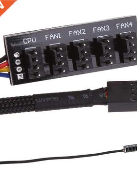 40CM 1 To 5 4-pins Molex TX4 PWM CPU Cooler / Case Chasis C