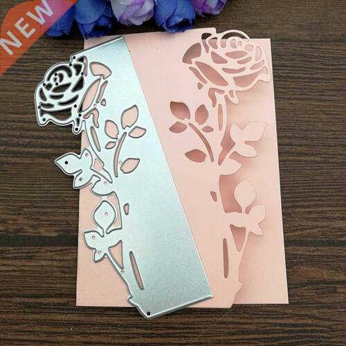 Rose Leaves border Metal Cutting Dies Stencils Die Cut for D