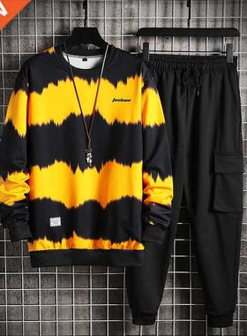2021 Men's Sets Casual Sportswear Tracksuits Sets Ne