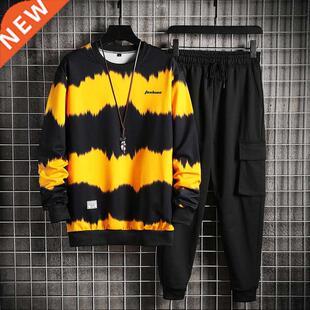 2021 Men's Sets Casual Sportswear Tracksuits Sets Ne