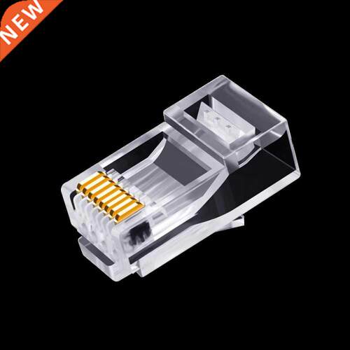 10 Pcs Universal RJ45 Network Modular Plug Cat6 CAT6e Connec