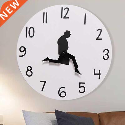 Silly Walks Comedian Funny Walking Novelty Wall Clock Watch