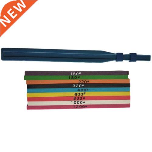 9 Pieces 100 x 4 x 1mm Fiber Whetstone Super Ceramic Whetsto