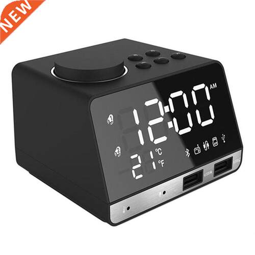 K11 Alarm Clock Speaker Mobile Phone Charging Led Makeup Mir