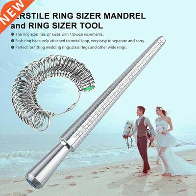 Jewelry Tos Ring Enlarger Stick Mandrel Handle Ring Sizer