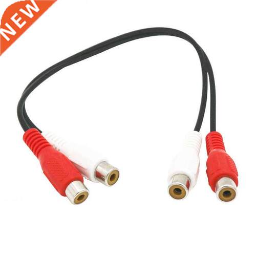 2RCA Female To Female Audio Frequency Line Double Ended Lotu