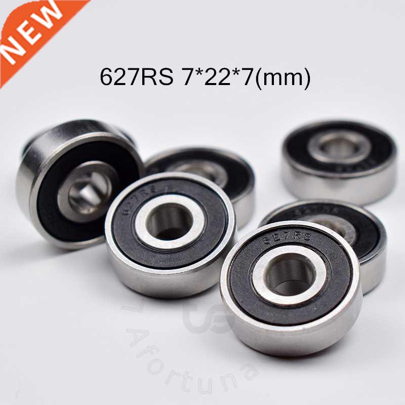 10pcs 627RS 7*22*7(mm) free shipping chrome steel rubber Se