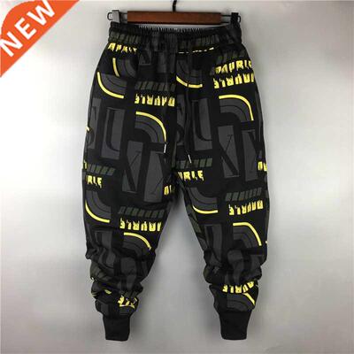 Owen Seak Men Casual Cargo Harem Pants High Street Hip Hop L
