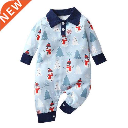 Toddler White Button up Baby Girl Ruffle Girls Snowman Baby