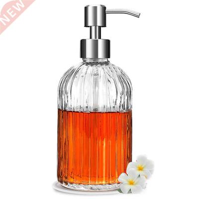 400ml Soap Dispenser Shampoo Liquid Hand Soap Bottle with St