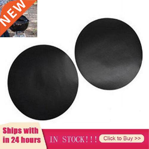 Reusable Non-Stick BBQ Grill Mat Pad Baking Sheet Portable