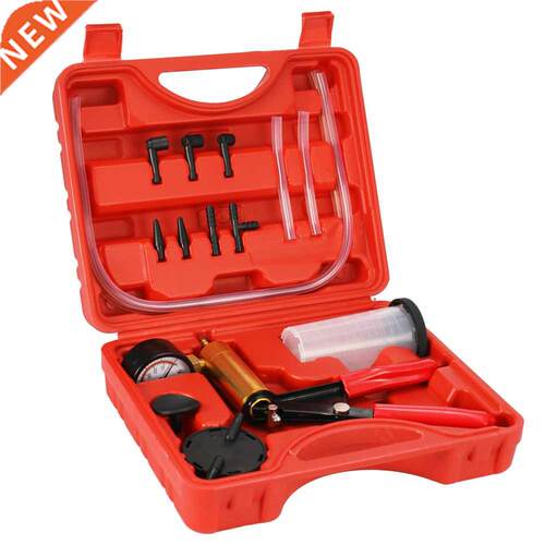 17pcs Professonal Car Auto Hand Held Vacuum Pressure Pump B