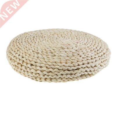 Handcrafted Straw Flat Seat Cushion Tatami Cushion For Yoga