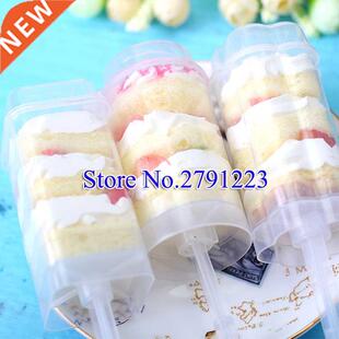 10pcs/set Plastic Cake Pushing Cylinder Household Dessert