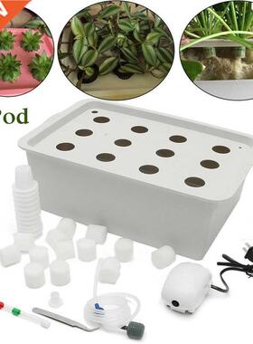 12 Holes Plant Site Hydroponic Garden Pots Planters System I