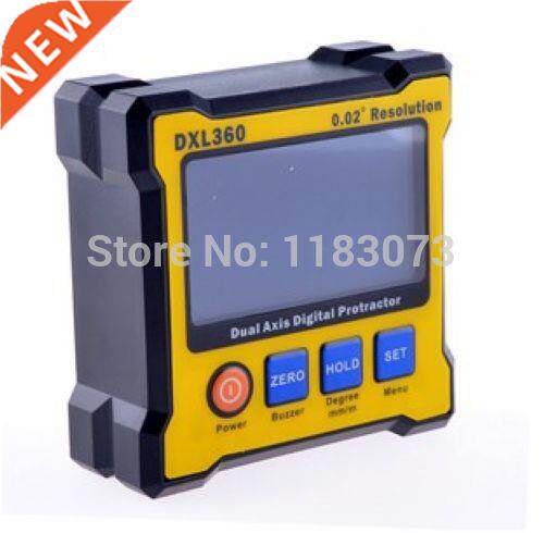 High Accuracy Dual Axis Digital Angle Protractor Angle Meter