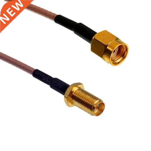 RP-SMA Male to RP-SMA Female Jack Pigtail Semi-Rigid RG16 A