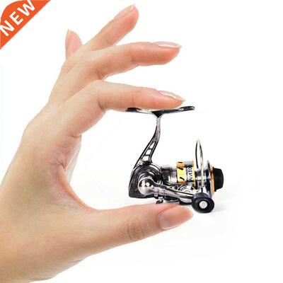 POWER Full Metal Mini Winter Ice Fishing Reel Small Spinning