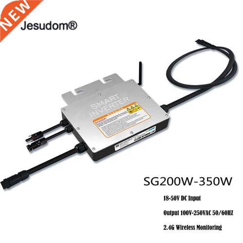 PV Smart Micro Inverter 200W 250W 300W 350W Input 18 50VDC