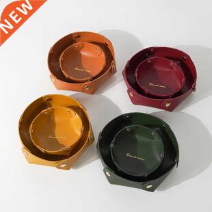 Storage Tray Nordic Ins Leather Desktop Storage Box Key Door