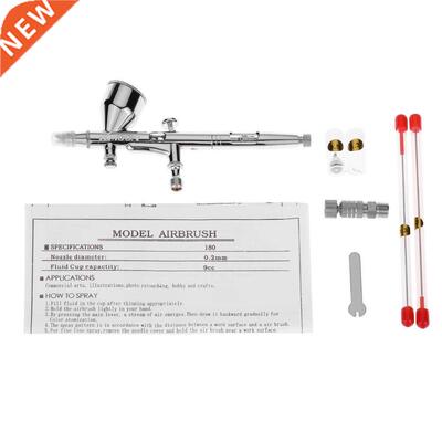 Dual-Action aerografo spray gun 0.2/0.3/0.5mm 9cc Gravity Fe