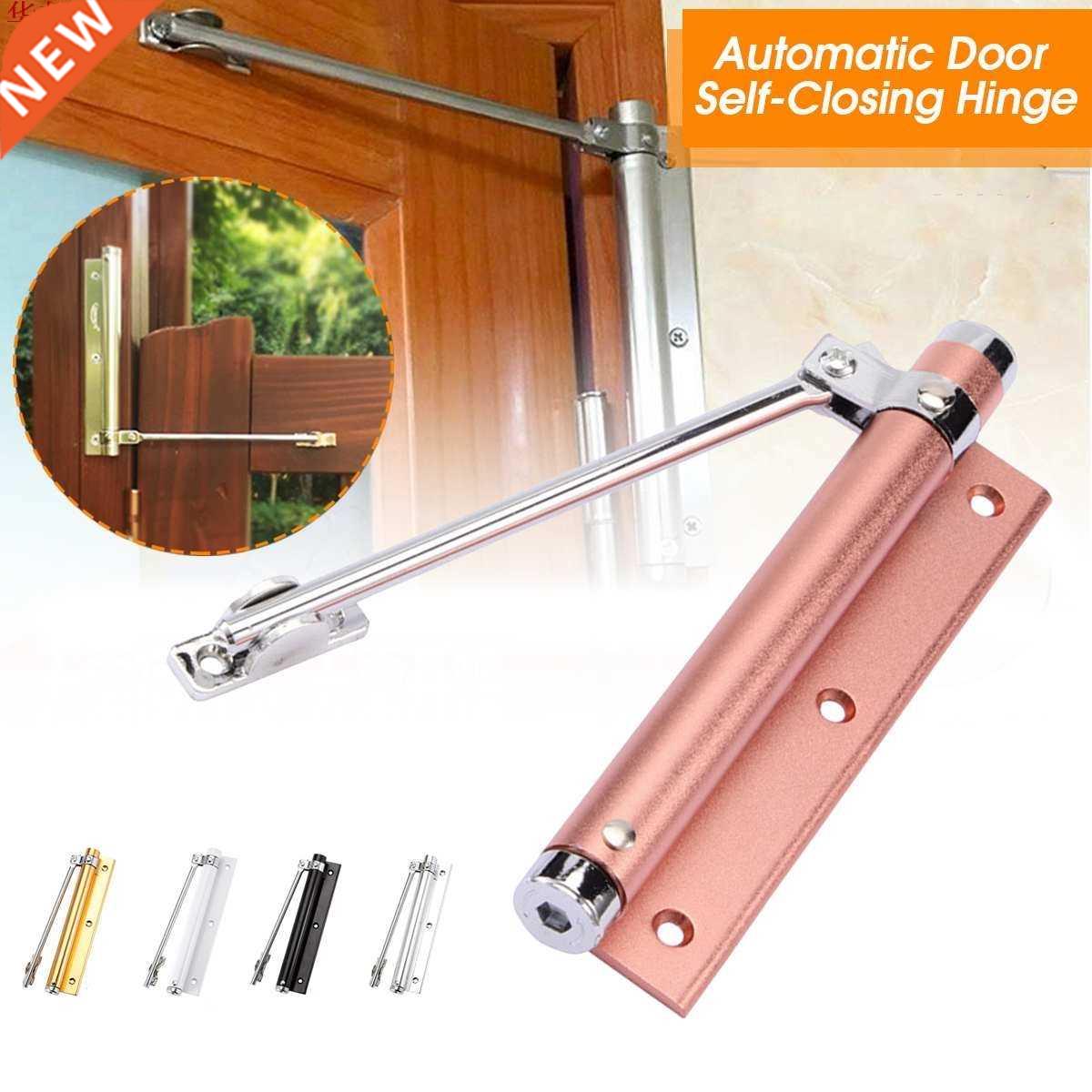 Automatic Door Self-Closing Hinge Aluminum Alloy Door Closer