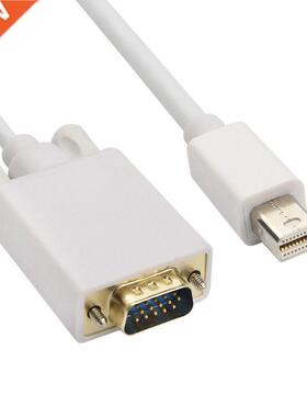 1.8M Male-Male Cabo Adapter TV AV Cable Computer Mini Displa