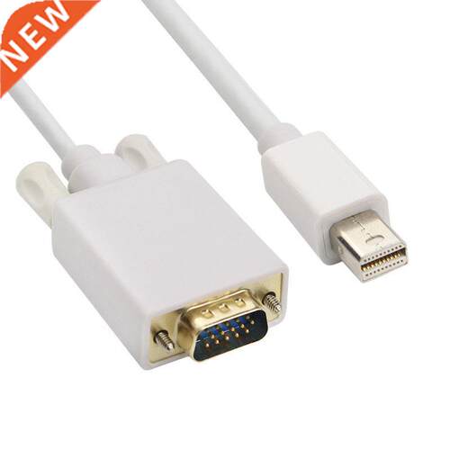 1.8M Male-Male Cabo Adapter TV AV Cable Computer Mini Displa