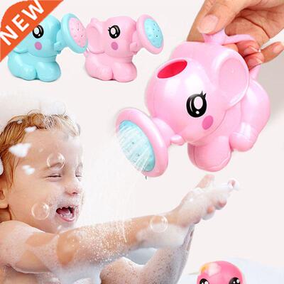 Kids Elephant Watering Pot Bath Toys Children Cute Baby Cart