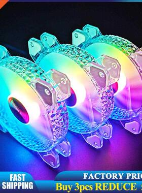 COOLMOON 12cm 4Pin 12V Cooling Fan Desktop Chassis CPU PWM A