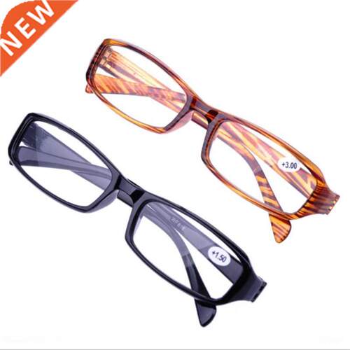 Fashion Retro Print Reading Glasses Women Men Portable High-