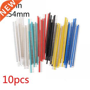 10pcs 40 Pin Single Row Straight Male Pin Header 2.54mm Pitc