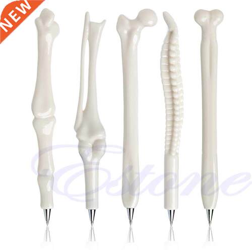 5Pcs Modish Ball Point Pen Bone Shape Radiographer Nurse Doc