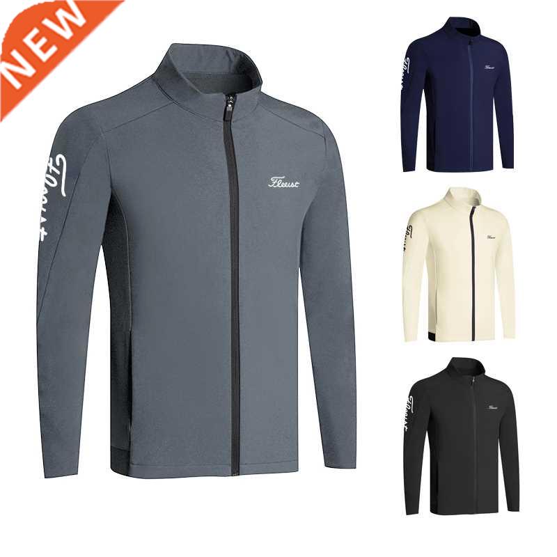 Golf Sportswear Windbreaker Men's Golf Wear Autumn Outdoor B