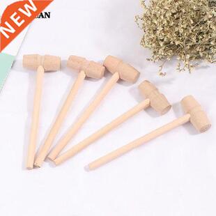 1/5/10Pcs Wooden Hammer Mallet Carving Tool Leather Craft