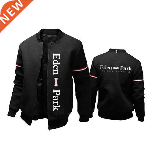 Print Men Autumn and Winter Solid Color Coat Casual Outdoor