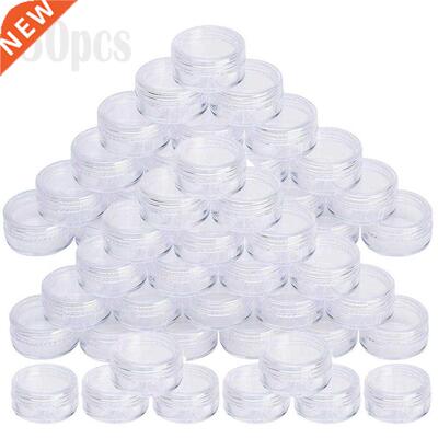 50pcs/set Transparent Plastic Separate Bottle 5g Cosmetic