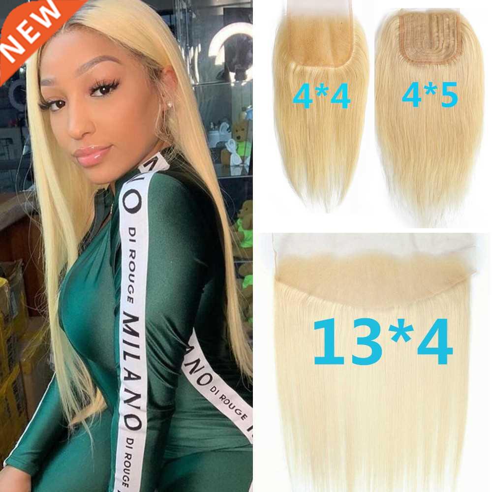 Hd 61 Blonde Lace Closure Frontal 1*4 Lace Closure 4*4 On