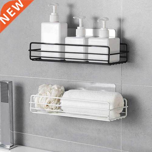 Bathroom Shelf Metal Storage Rack Stainless Steel