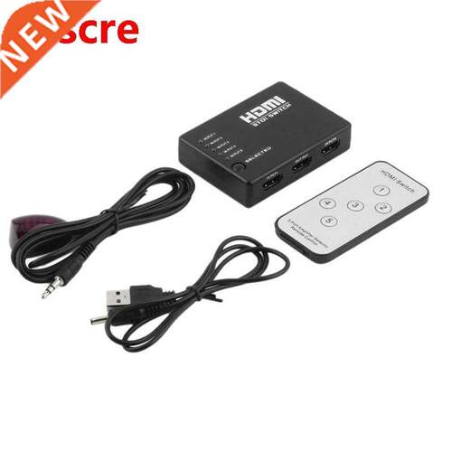 3D 1080P 5 Port HDR HDMI Switcher HD Video TV 1080P Converte