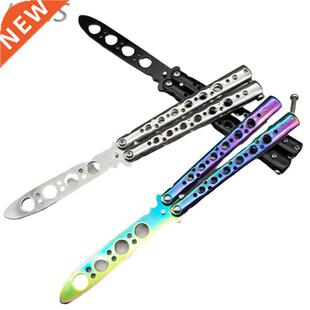 3Cr13 ainless eel Butterfly Knife Training Knives Foldin