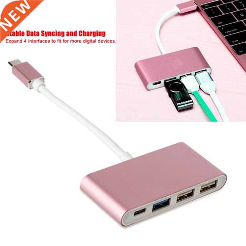 Use 4 Ports Type-C Hub01 USB.0 USB2.0 Type-C Adapter For Ma