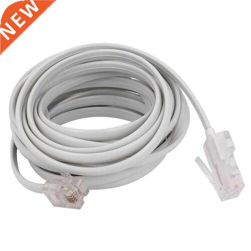 RJ11 6P4C to RJ45 8P4C Modular Phone Internet Extension Cabl