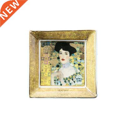 World-Famous Pantng Ceramc Ashtray Jewelry Storage Tray