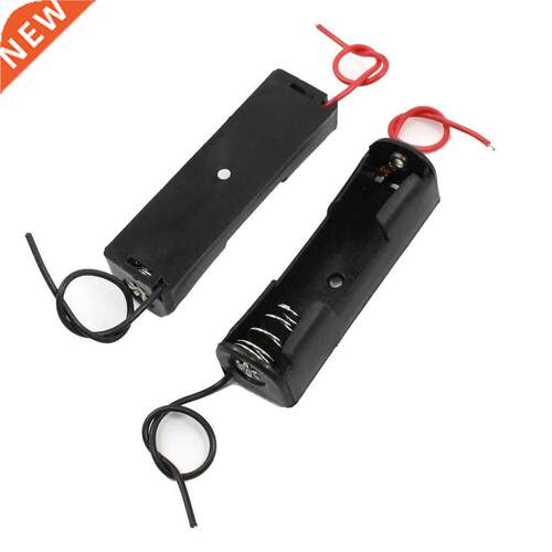 2pcs Spring Clip Black 1 x 1.5V AA Case Holder