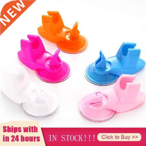 Bathroom Adjustable Hand Held Shower Head Holder Arm Mount