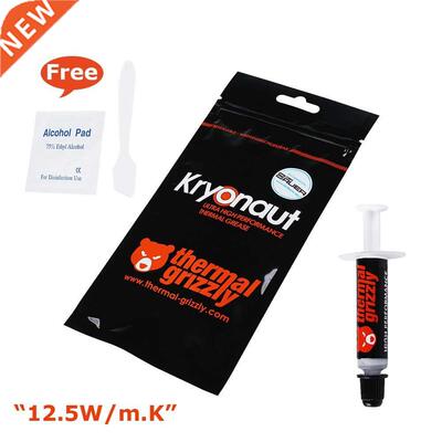 Thermal Grizzly Kryonaut Paste Cooler Grease 12.5W/m.k Water
