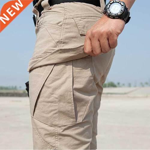 PAVEHAWK Military Tactical Cargo Pants Men Summer Hiking Wor